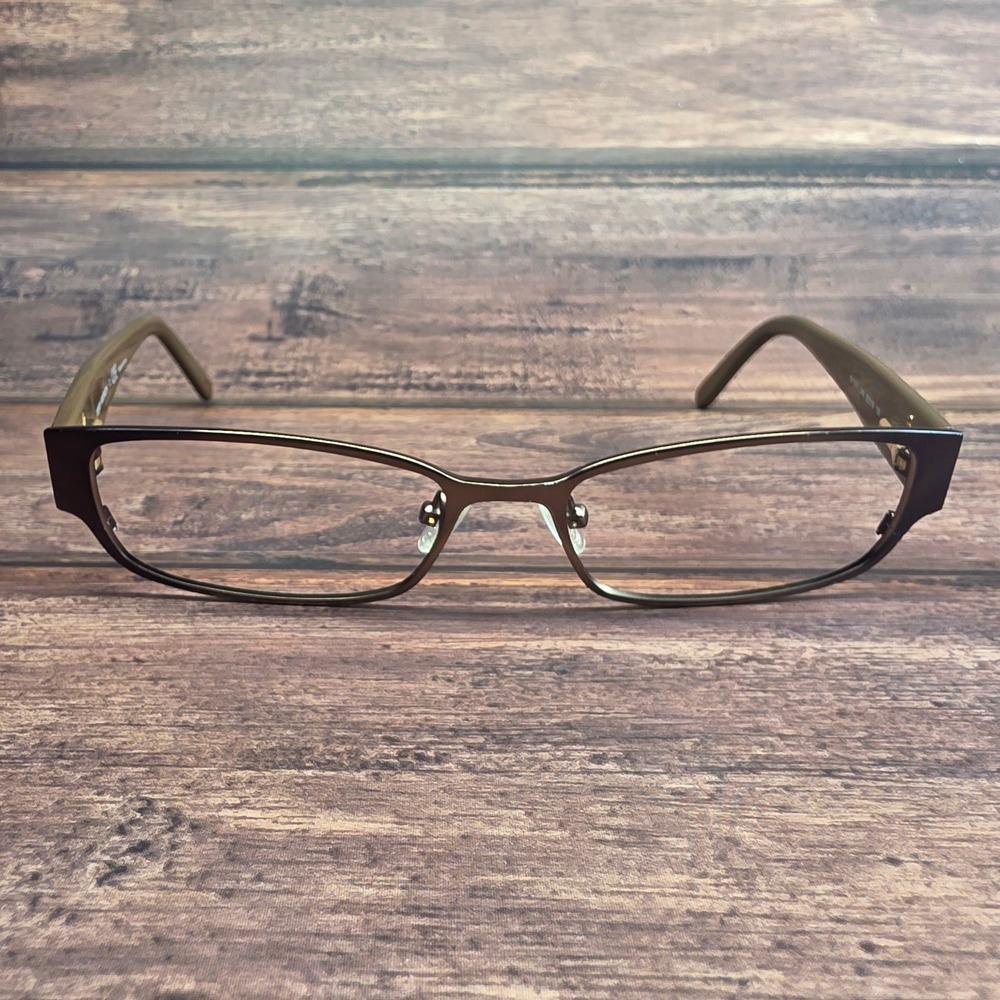 Tory Burch TY 1001 294 Brown Olive Green Eyeglasses Frames 52-16-135